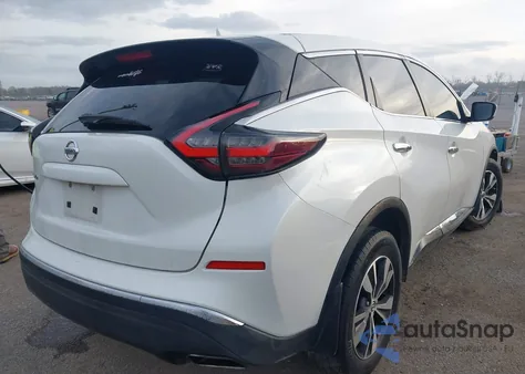 2019 Nissan Murano S z USA, uszkodzony, nr VIN 5N1AZ2MJXKN135870
